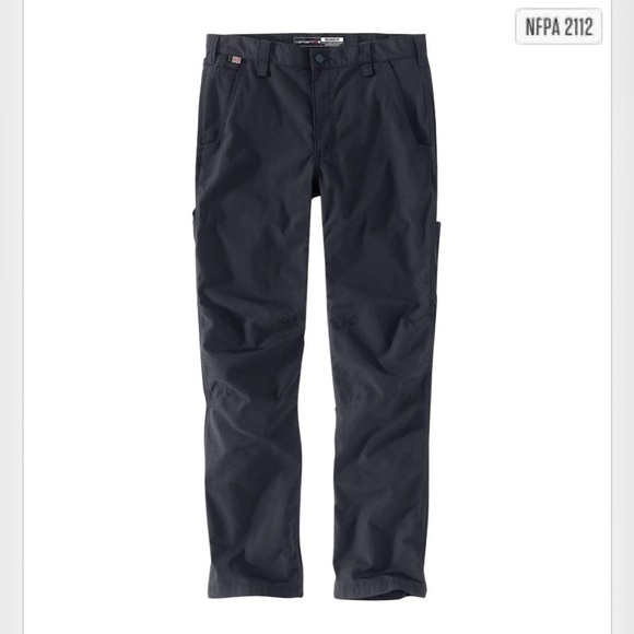 Carhartt FR Force Ripstop Work Pants 40x32 Flame Resistant NFPA 2112 CAT 2 Navy